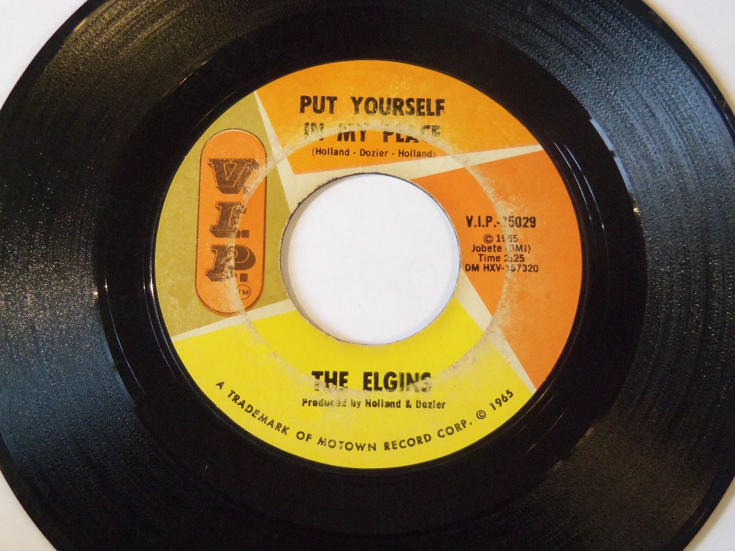 Elgins - Darling Baby / Put Yourself In My Place
