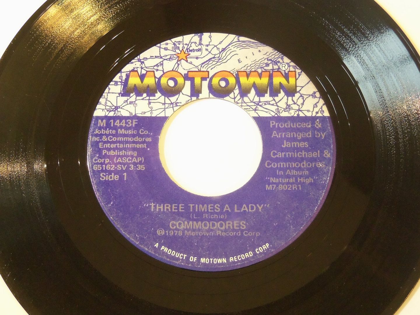 Three Times A Lady / Look What You've Done To Me - Commodores