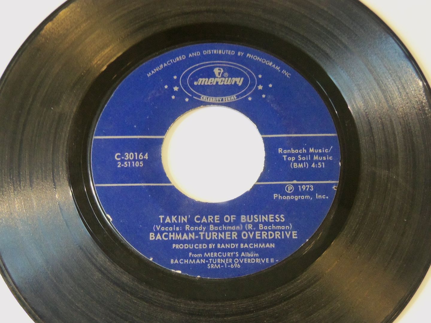 Bachman-Turner Overdrive - You Ain't Seen Nothing Yet / Takin' Care Of Business