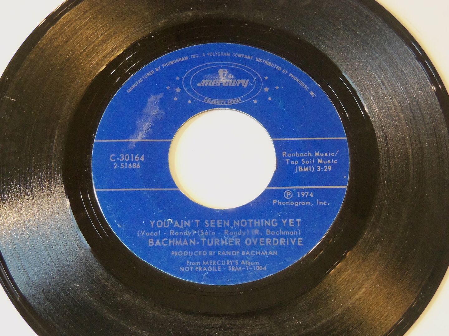 Bachman-Turner Overdrive - You Ain't Seen Nothing Yet / Takin' Care Of Business Album