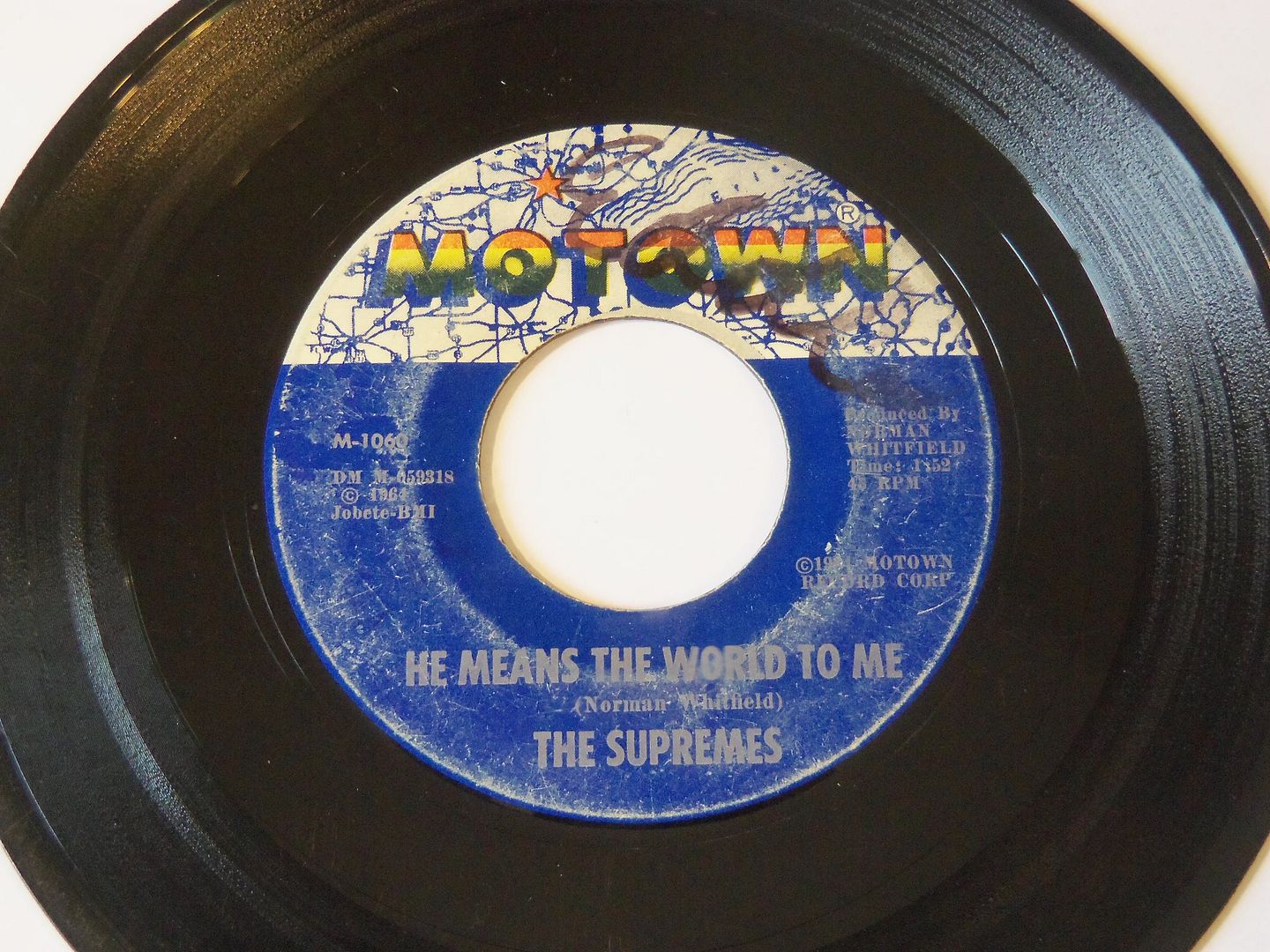 Supremes - Where Did Our Love Go? / He Means The World To Me Record