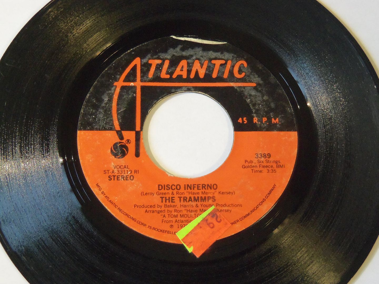 Trammps - Disco Inferno / That's Where The Happy People Go