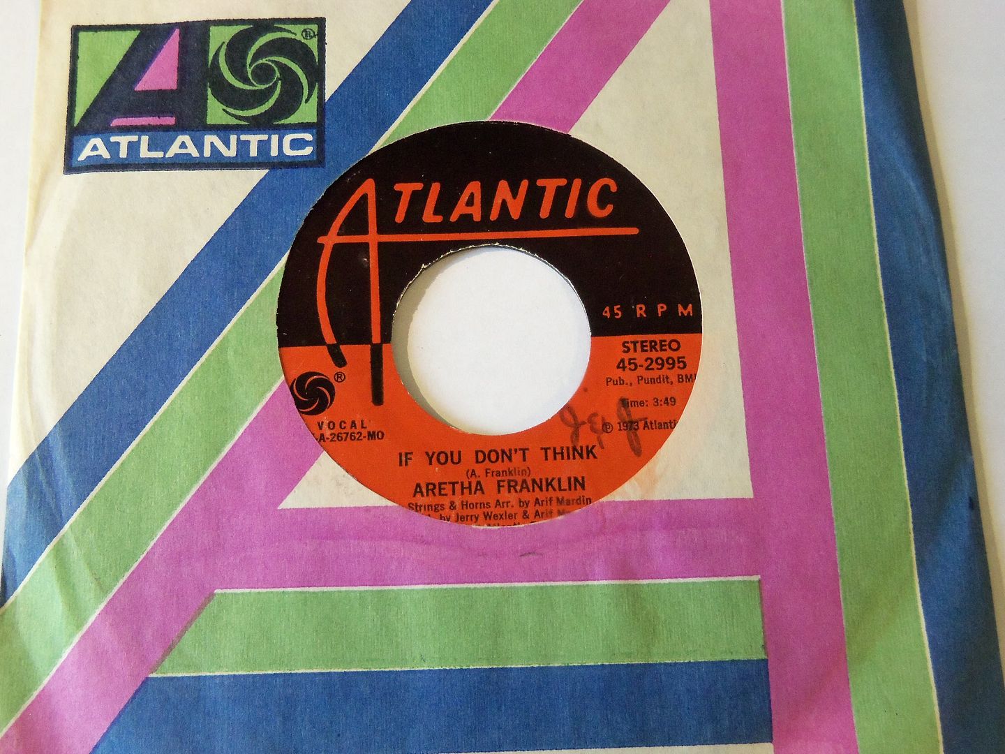 Aretha Franklin - If You Don't Think / Until You Come Back To Me (that's What I'm Gonna Do) Album