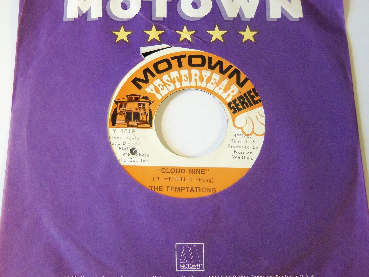Temptations - Cloud Nine / Runaway Child, Running Wild Album