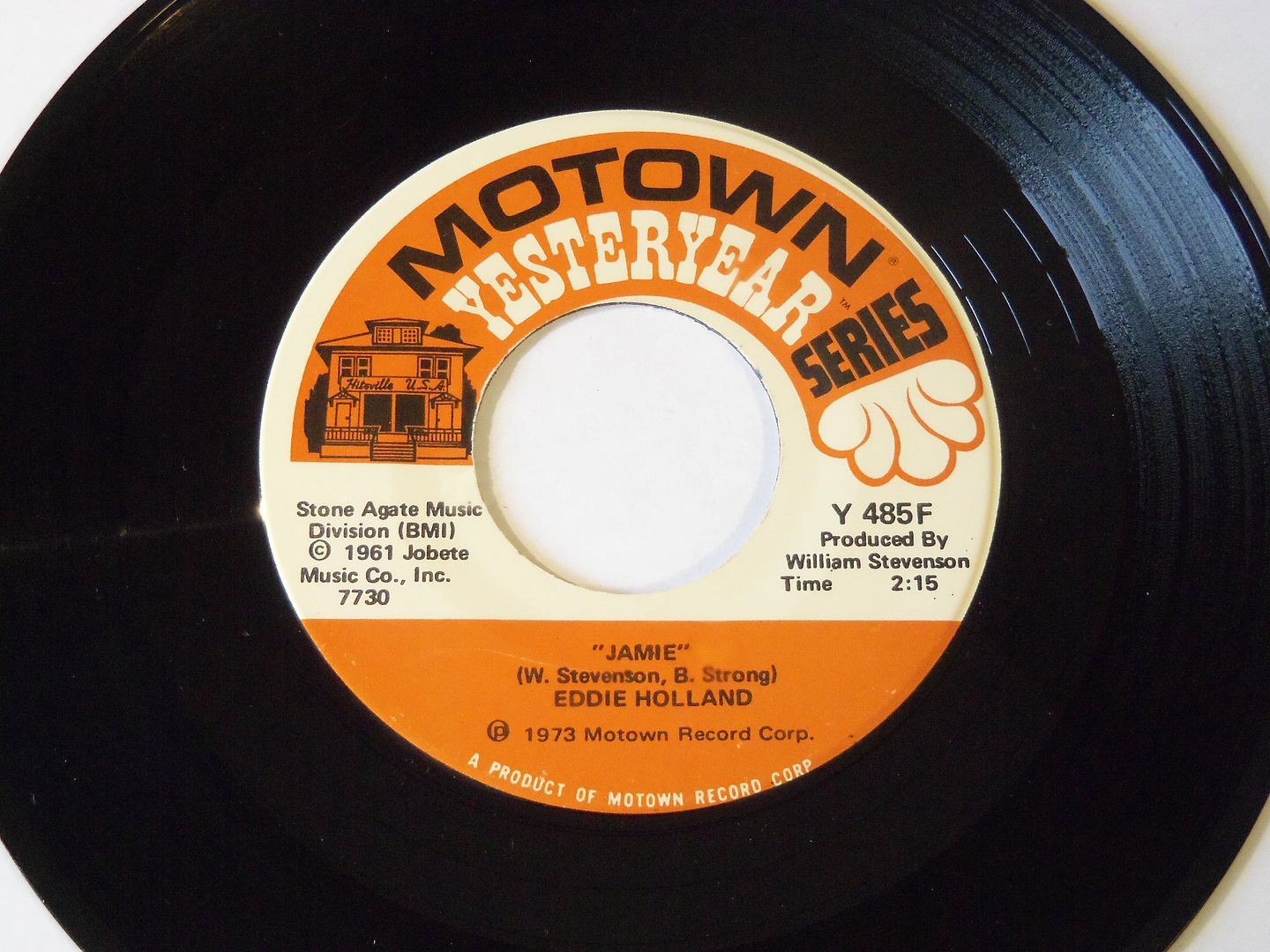 Eddie Holland - Jamie / Just Ain't Enough Love