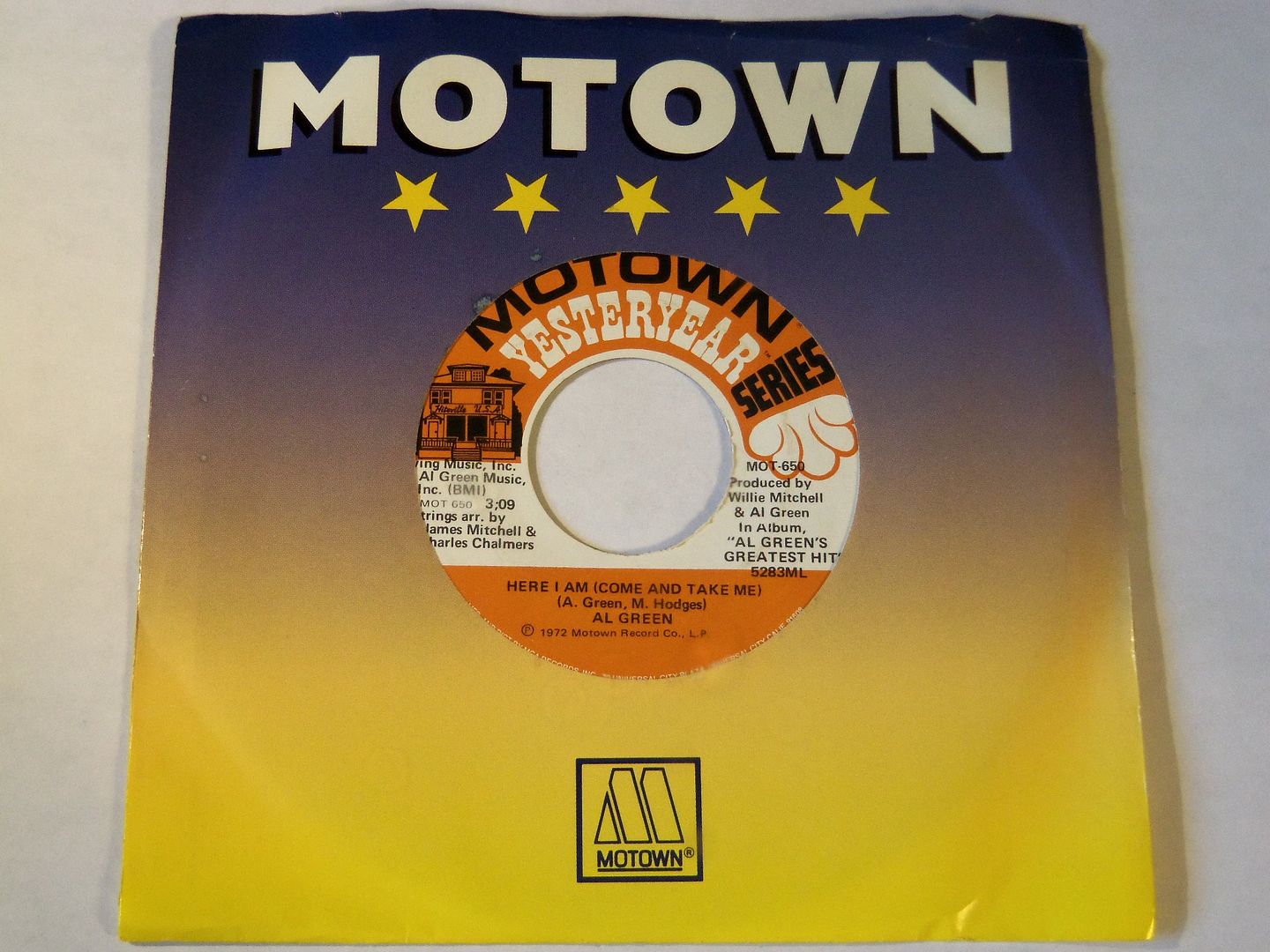 Al Green - Here I Am (come And Take Me / For The Good Times) EP