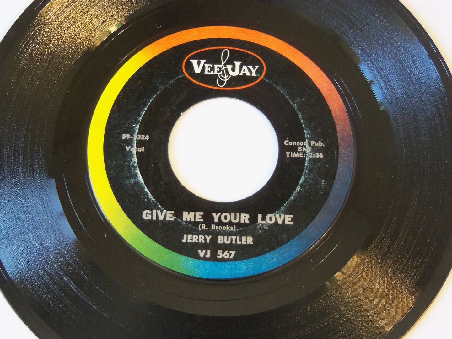 Jerry Butler - Give Me Your Love / Need To Belong EP