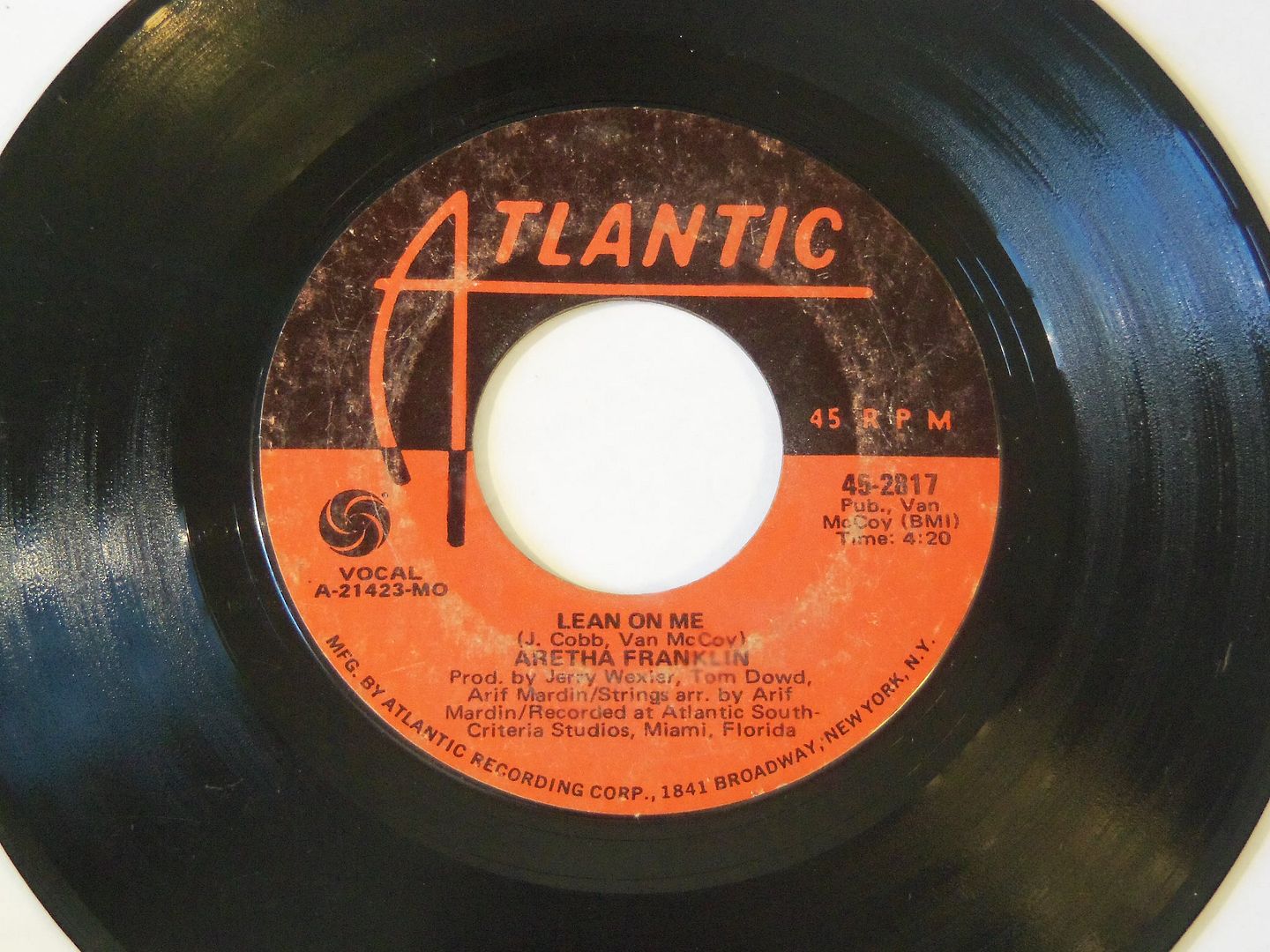Spanish Harlem / Lean On Me - Aretha Franklin