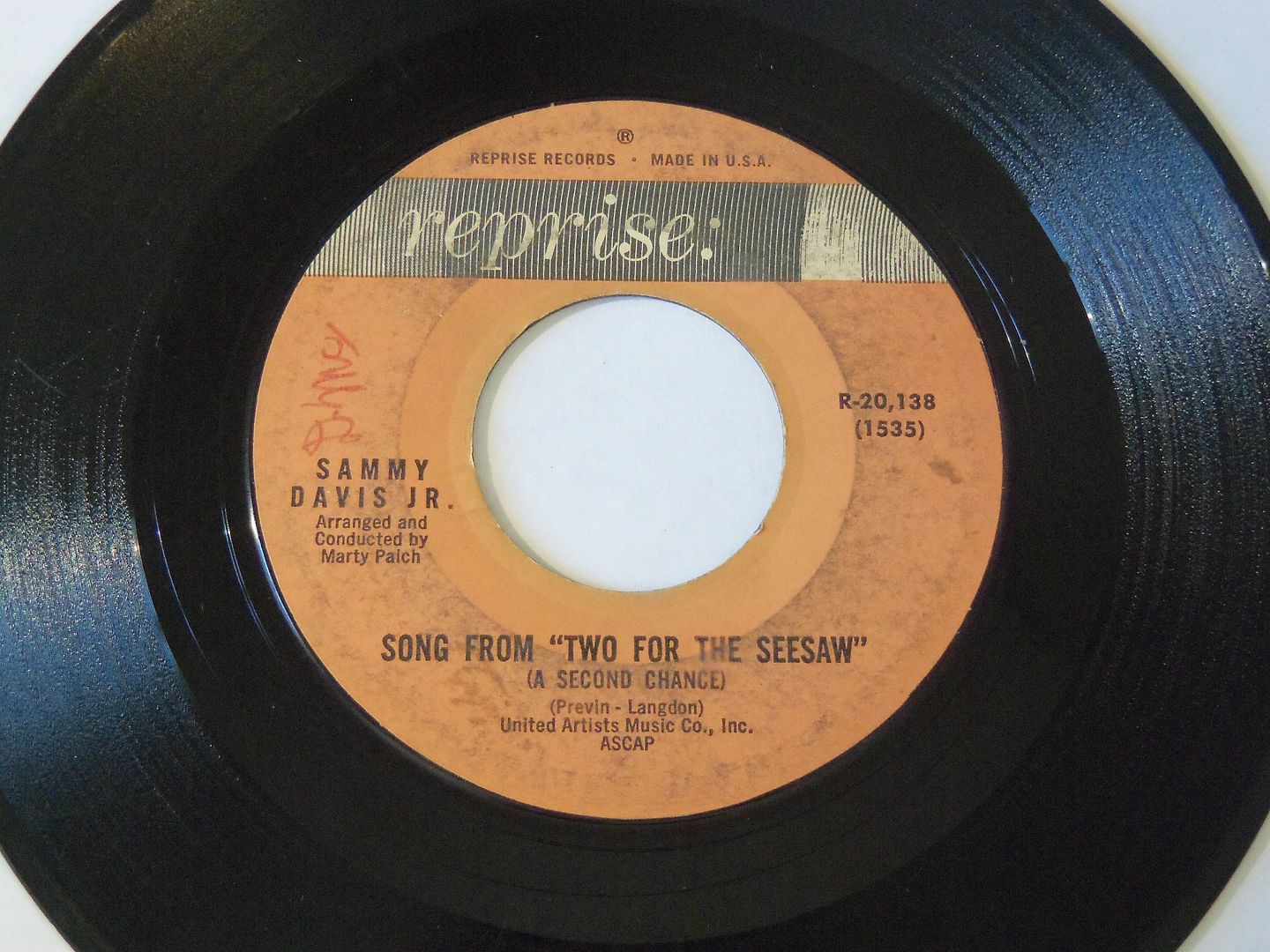 Sammy Davis Jr. - As Long As She Needs Me / Song From "two For The Seesaw"