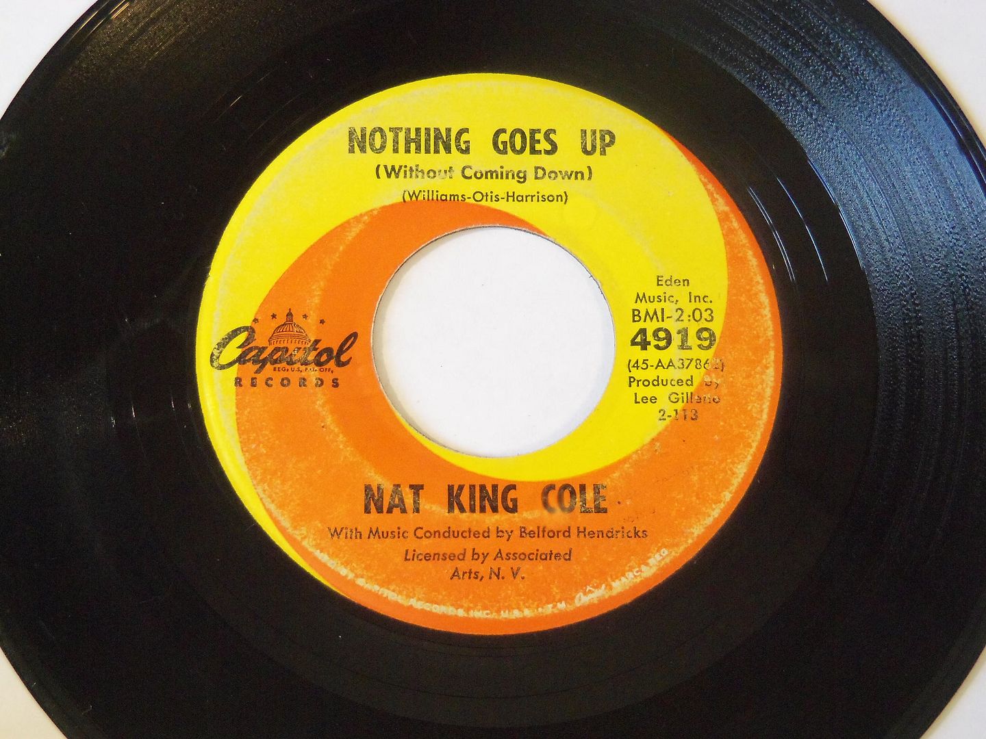 Nat King Cole - All Over The World / Nothing Goes Up (wihtout Coming Down)