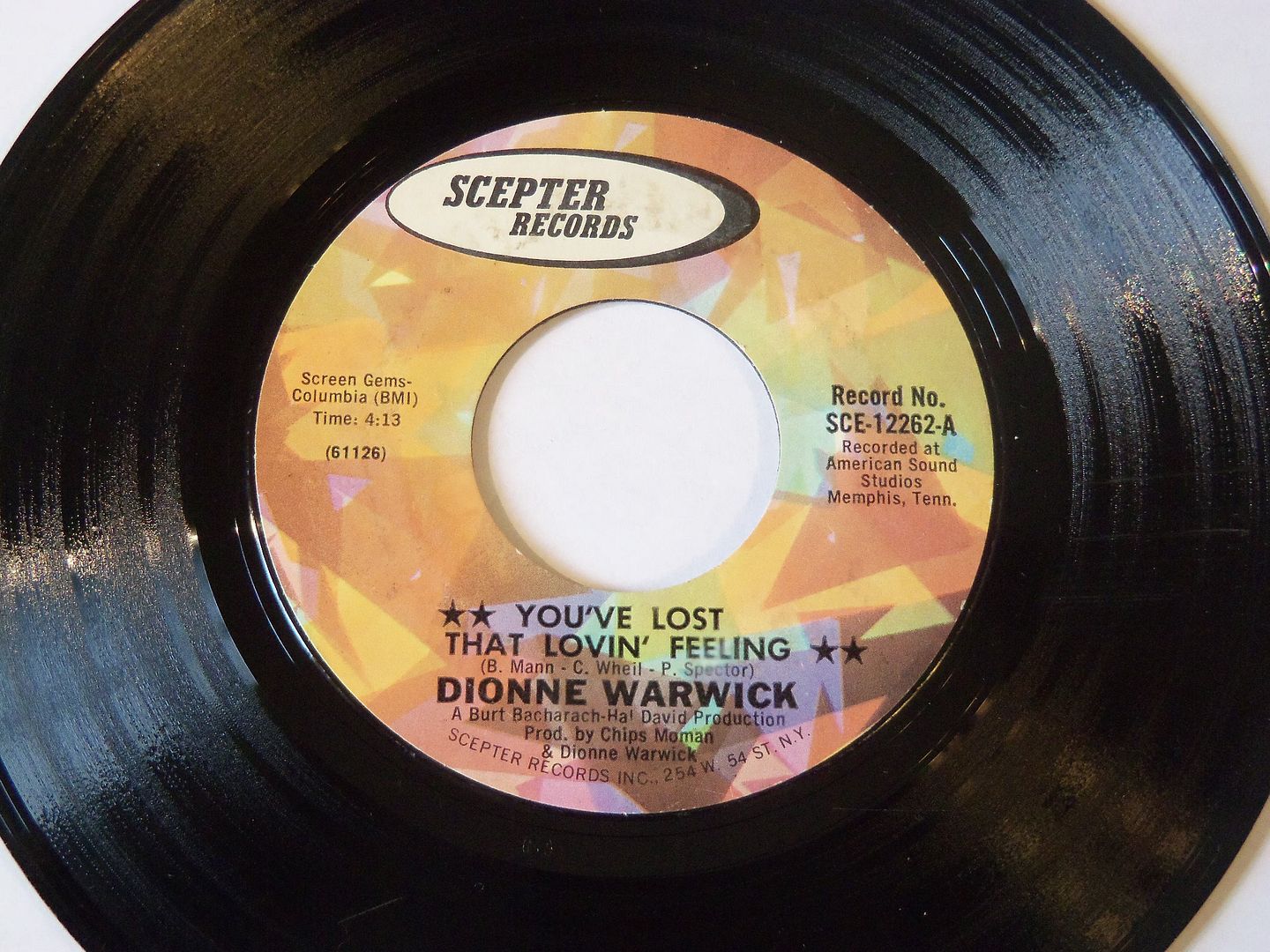 Dionne Warwick - You've Lost That Lovin' Feeling / Window Wishing