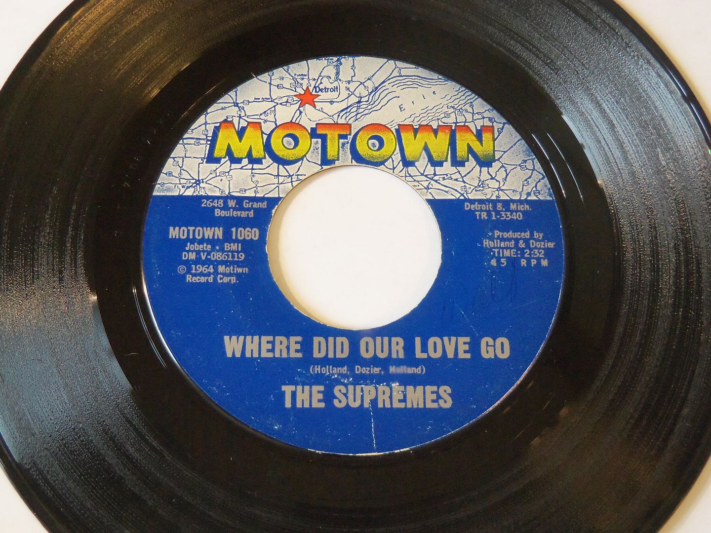 Supremes - Where Did Our Love Go / He Means The World To Me