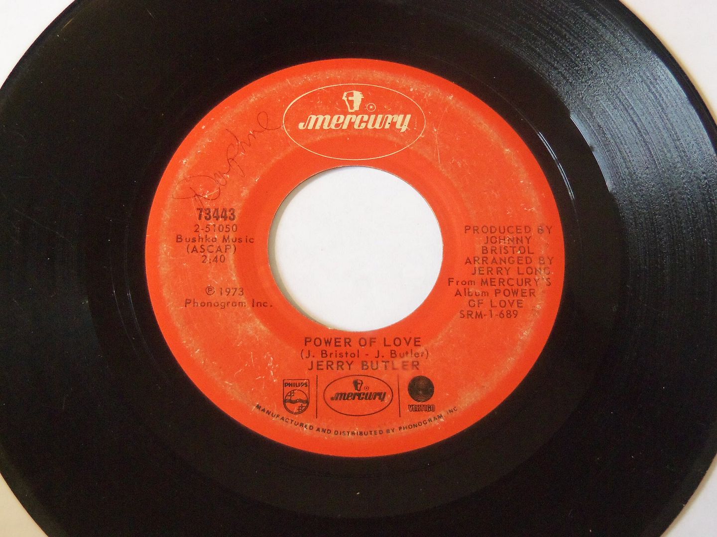 Jerry Butler - Power Of Love / What Do You Do On A Sunday Afternoon
