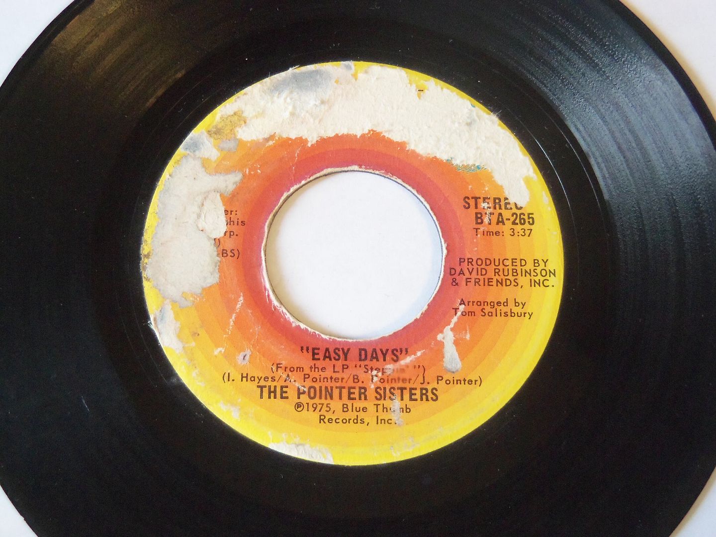 Pointer Sisters - How Long (betcha' Got A Chick On The Side / Easy Days) Record