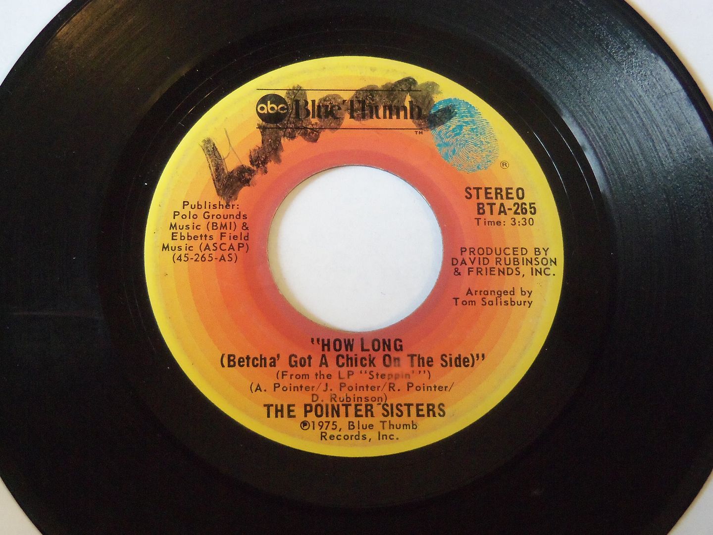 Pointer Sisters - How Long (betcha' Got A Chick On The Side / Easy Days)