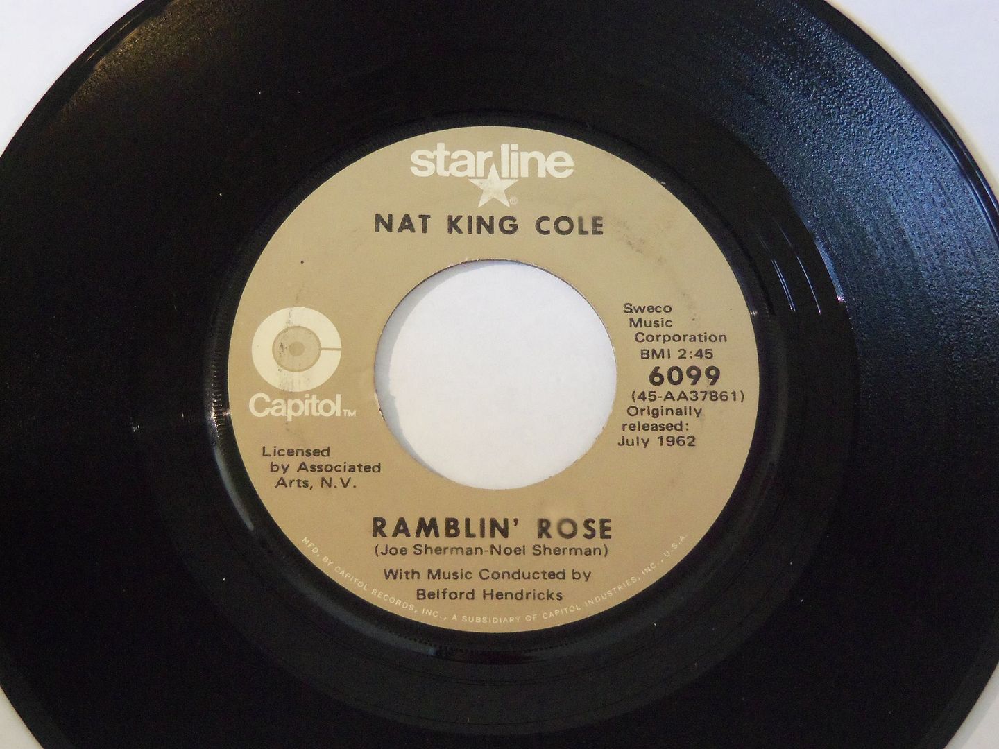 Nat King Cole - Ramblin' Rose / The Good Times LP