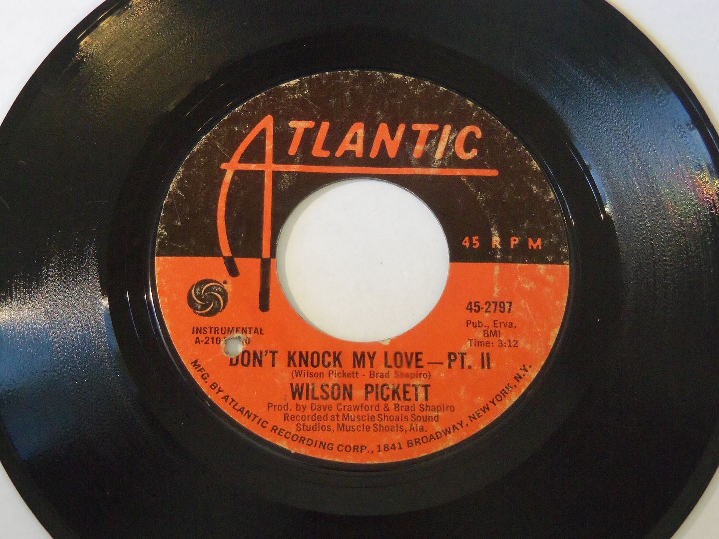 Wilson Pickett - Don't Knock My Love - Pt. I / Pt. Ii EP