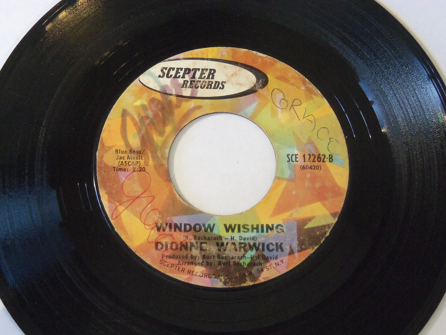 Dionne Warwick - You've Lost That Lovin' Feeling / Window Wishing Record