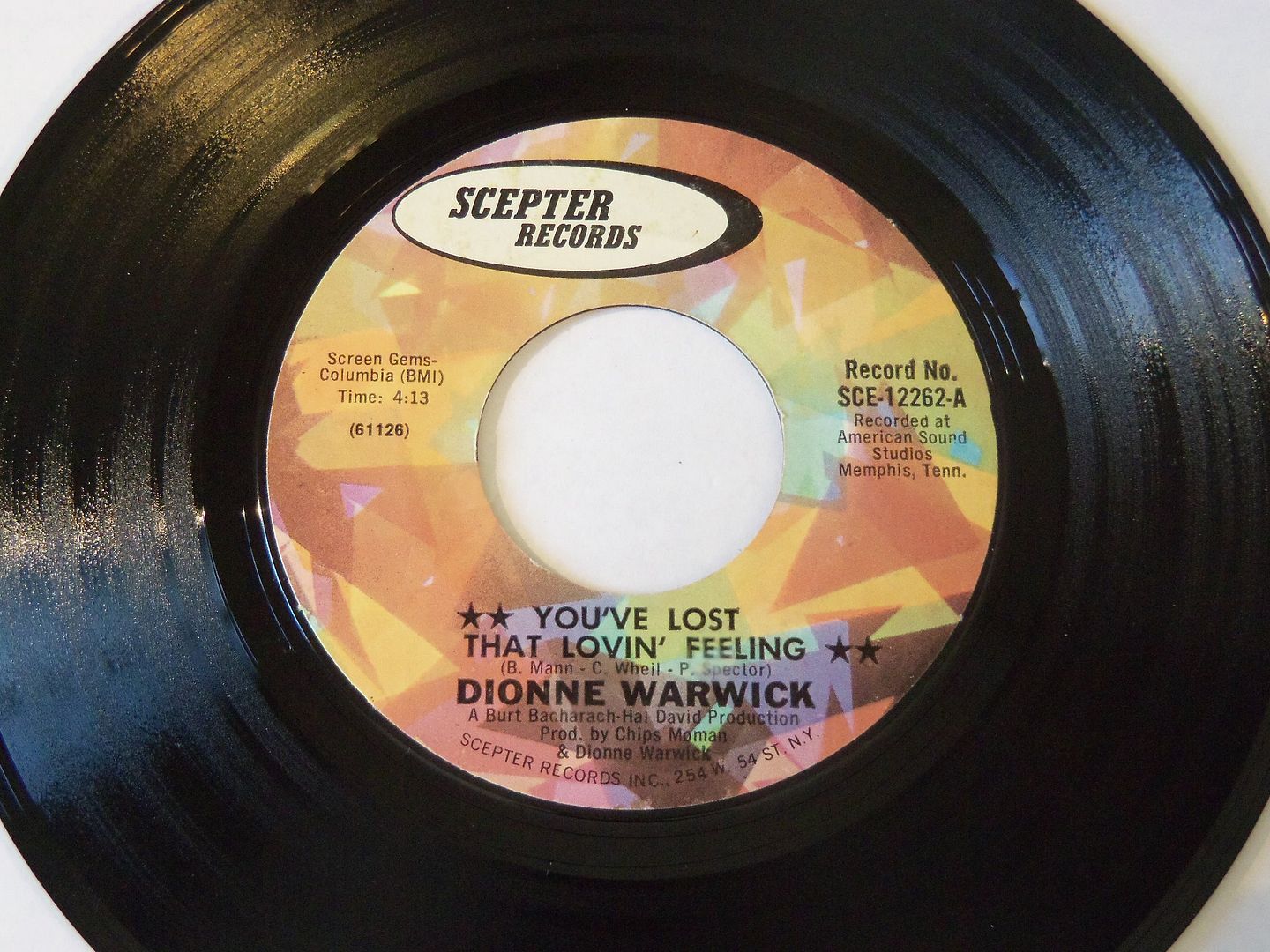 Dionne Warwick - You've Lost That Lovin' Feeling / Window Wishing LP