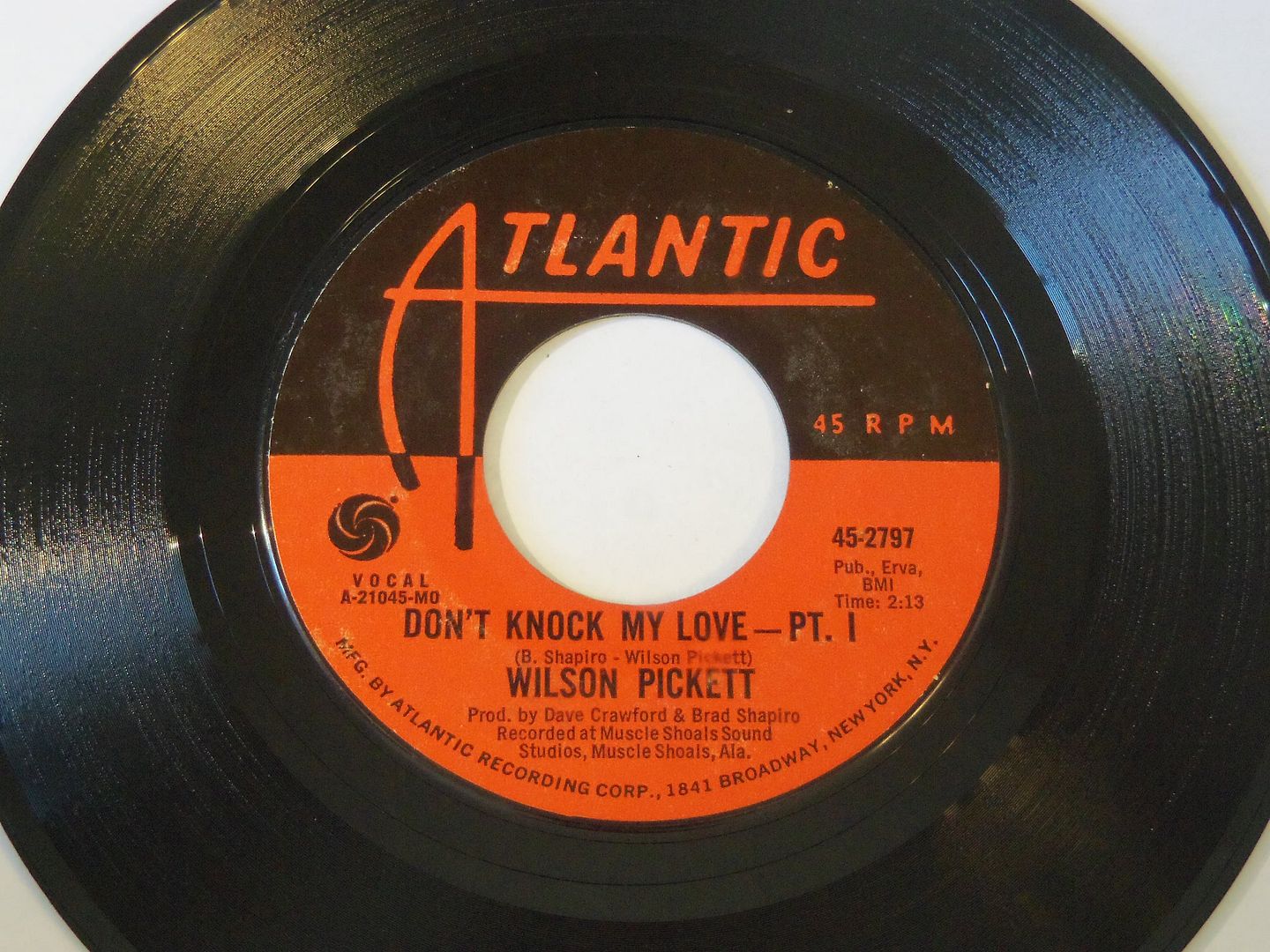 WILSON PICKETT - Don't Knock My Love-pt. Ii (pt. I)