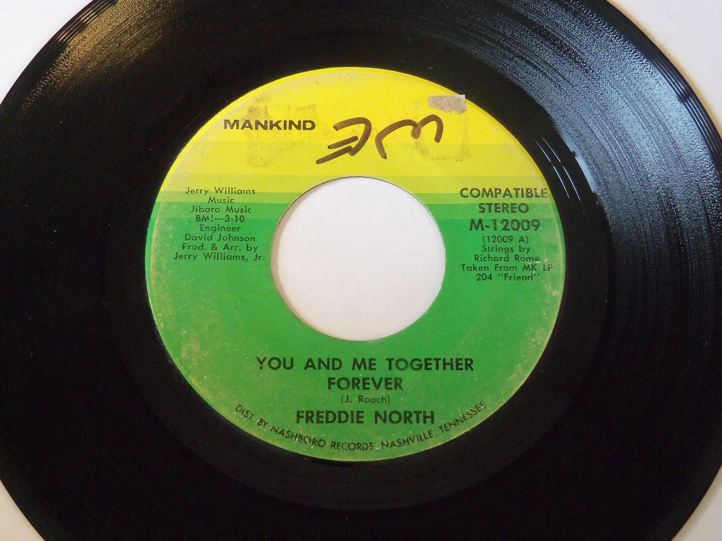 Freddie North - You And Me Together Forever / Did I Come Back Too Soon (or Stay Away Too Long) Album