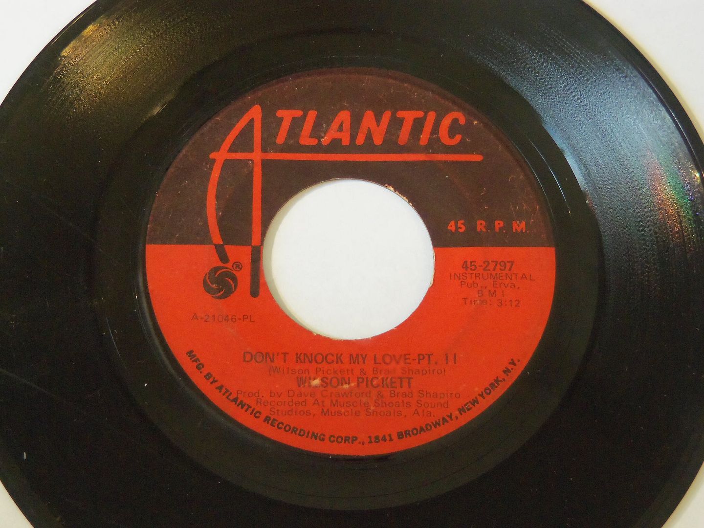 Wilson Pickett - Don't Knock My Love - Pt. I / Pt. Ii CD