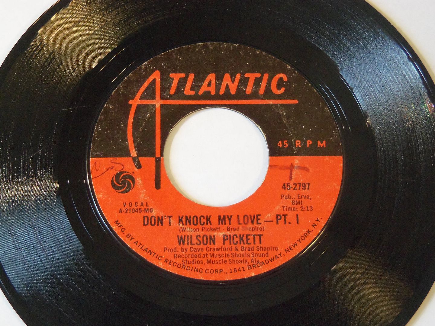 Wilson Pickett - Don't Knock My Love - Pt. I / Pt. Ii
