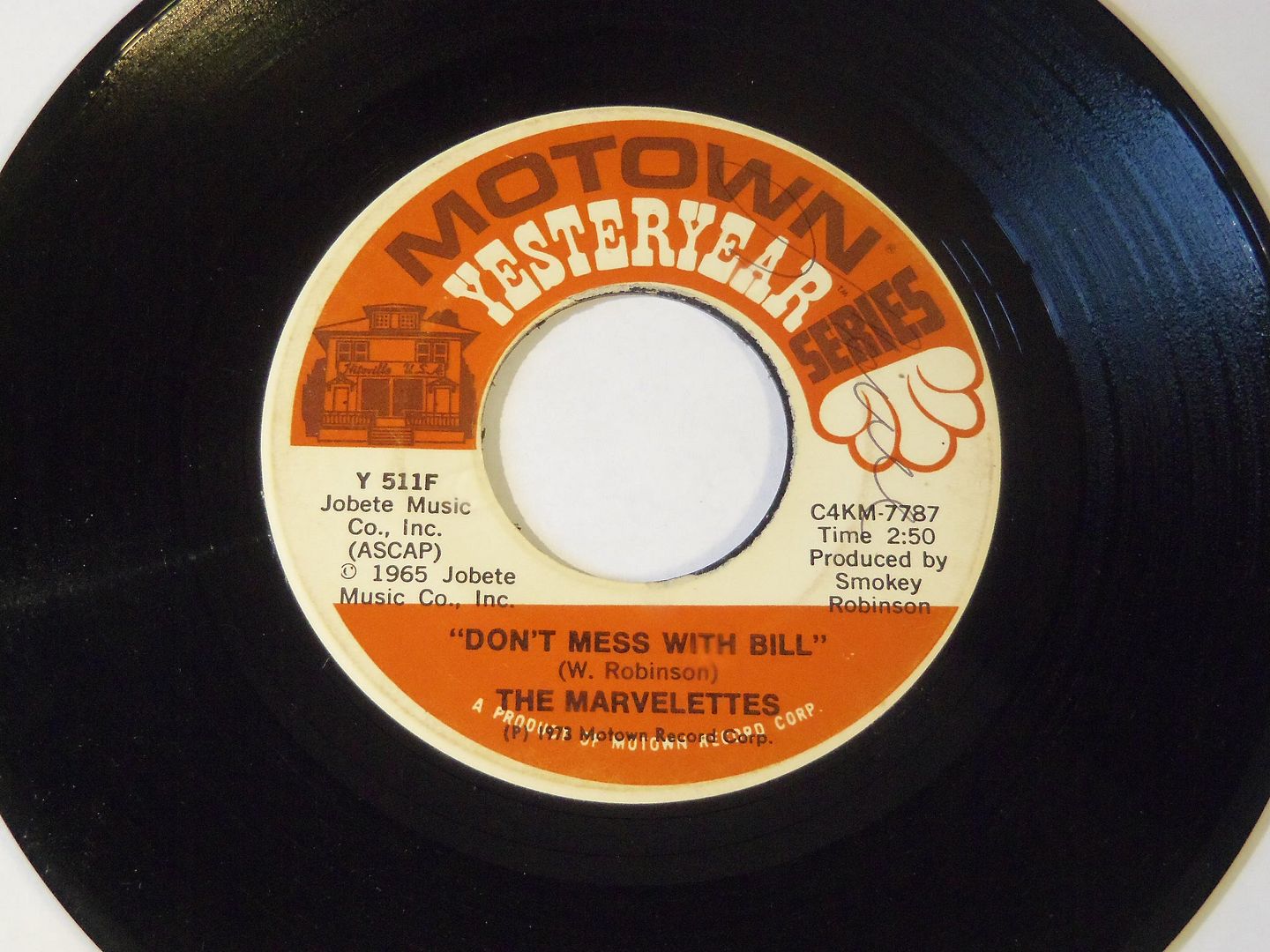 Marvelettes - Don't Mess With Bill / He's A Good Guy (yes He Is)