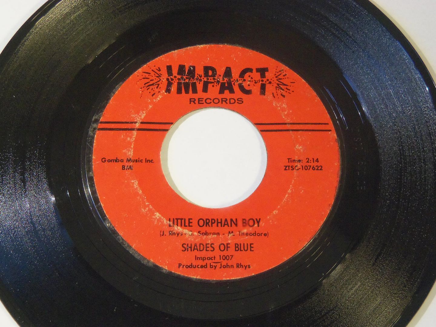 Shades Of Blue - Oh How Happy / Little Orphan Boy