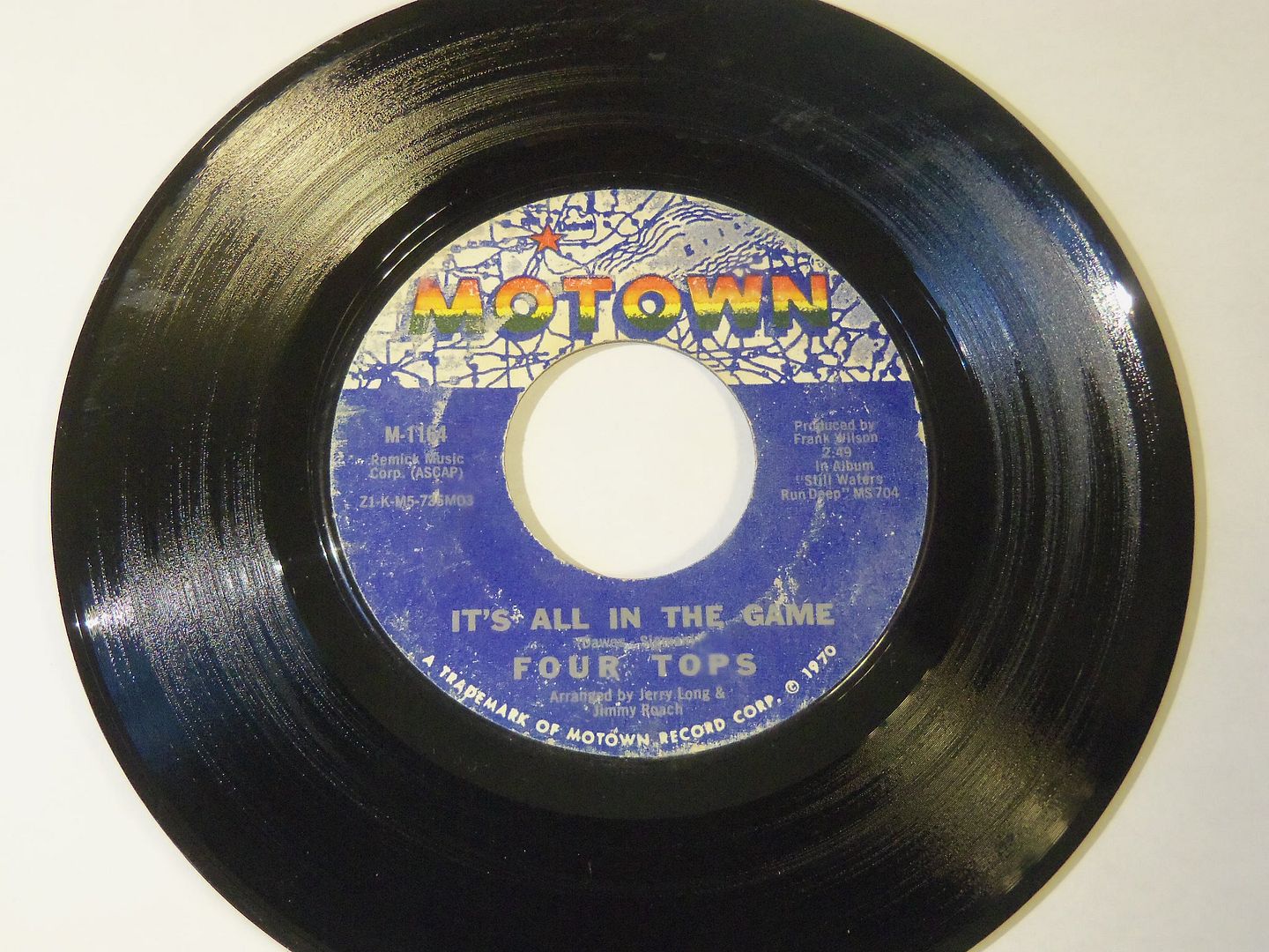 Four Tops - It's All In The Game / Love (is The Answer) Vinyl