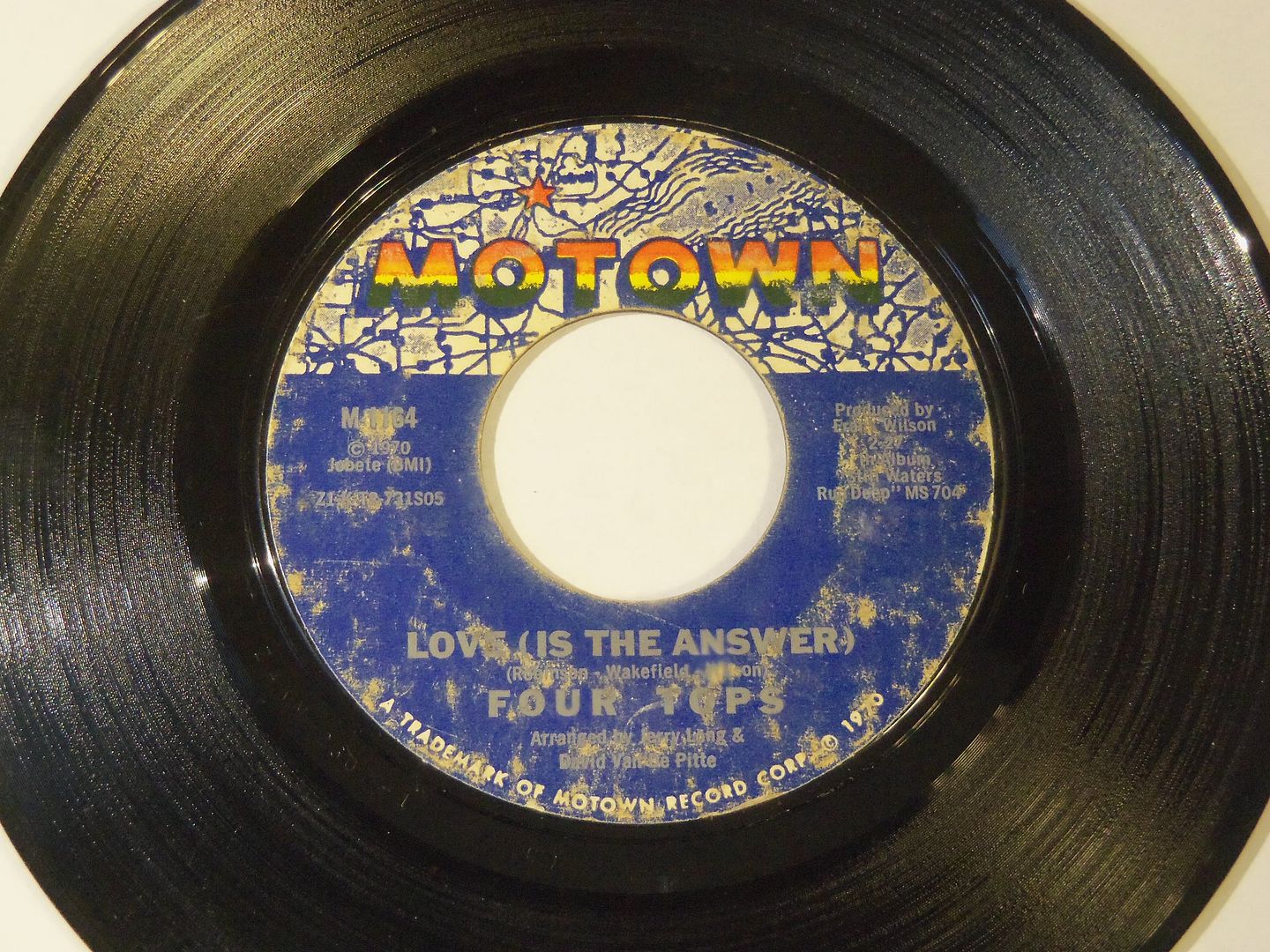 Four Tops - It's All In The Game / Love (is The Answer) Single