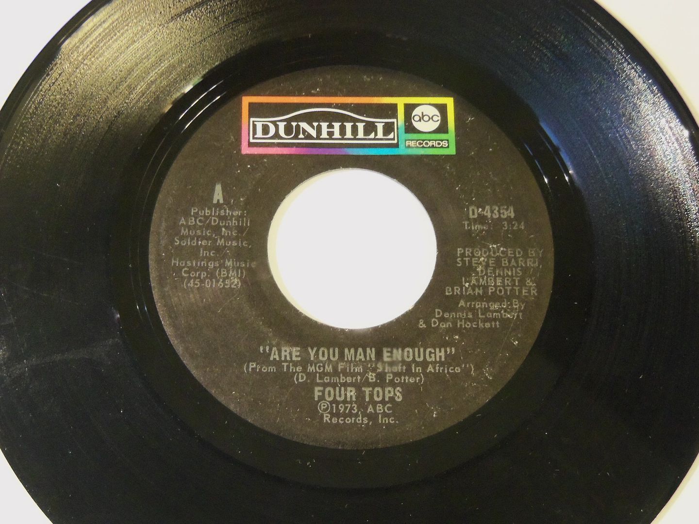 Four Tops - Are You Man Enough / Peace Of Mind EP