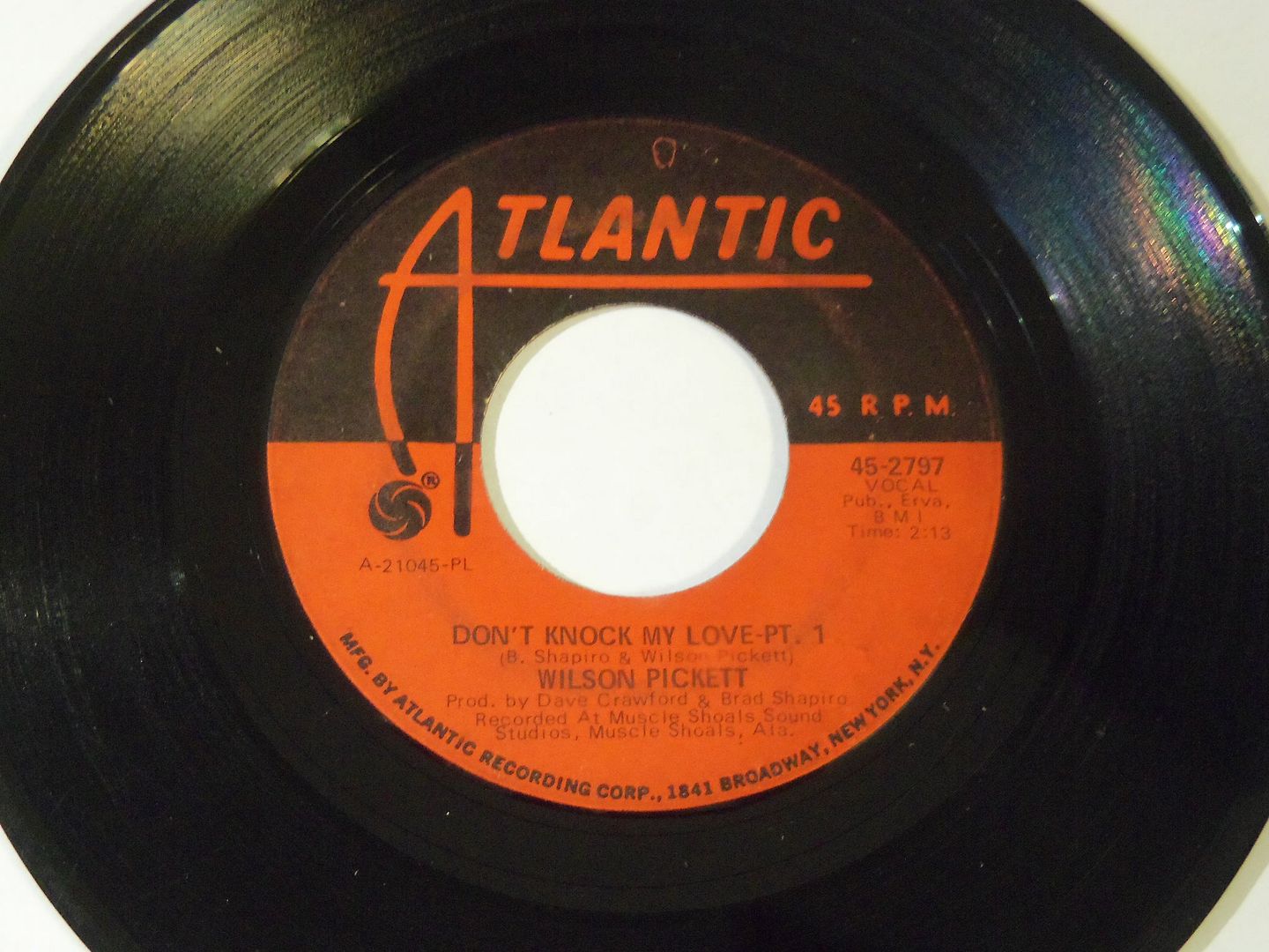 Wilson Pickett - Don't Knock My Love - Pt. I / Pt. Ii Album
