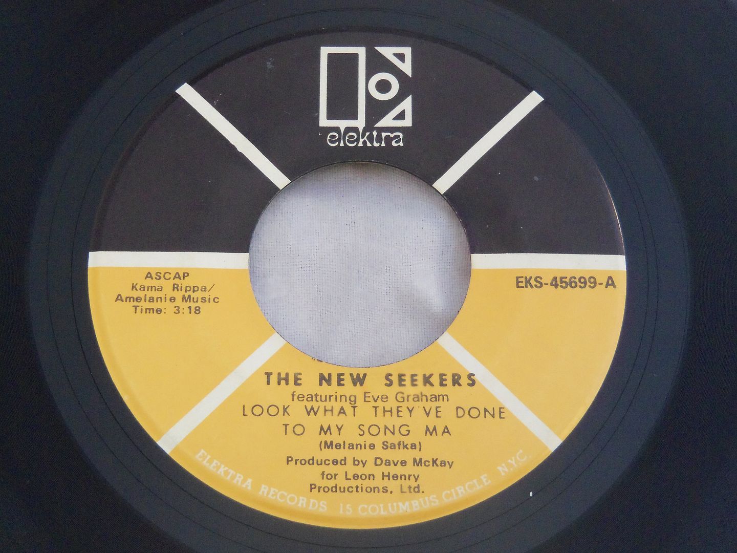 New Seekers - Look What They've Done To My Song Ma / It's A Beautiful Day