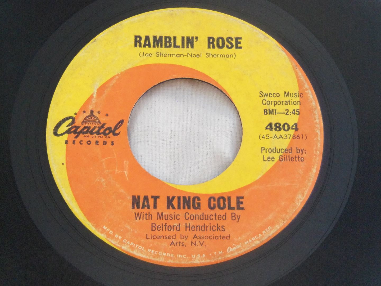 Nat King Cole - Ramblin' Rose / The Good Times
