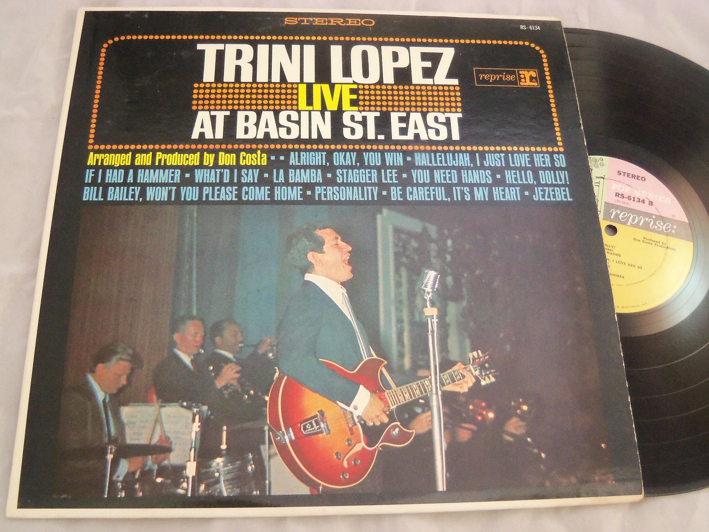 Trini Lopez - Live At Basin St. East Album