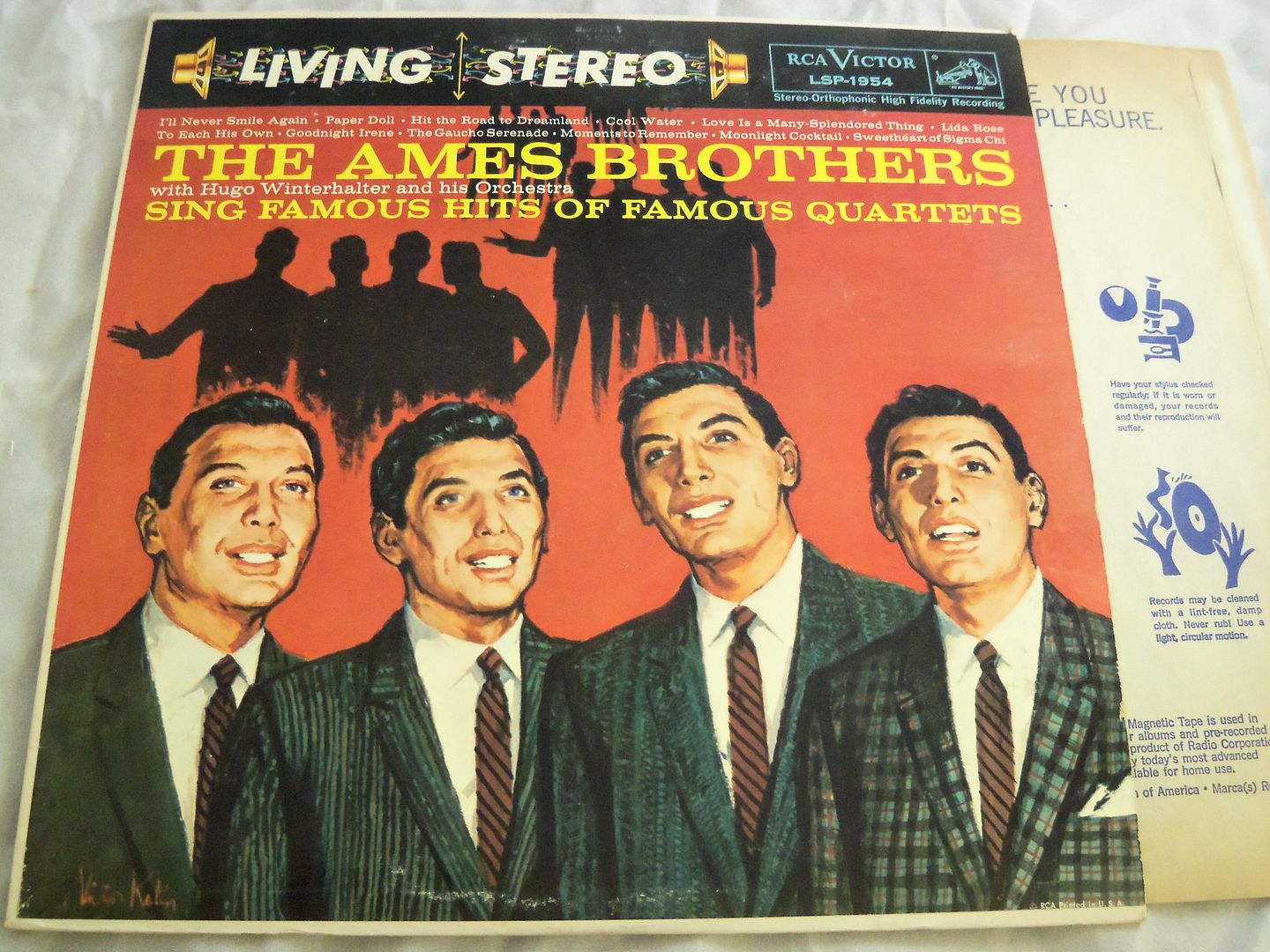 Ames Brothers Sing Famous Hits Of Famous Quartets Records, LPs, Vinyl
