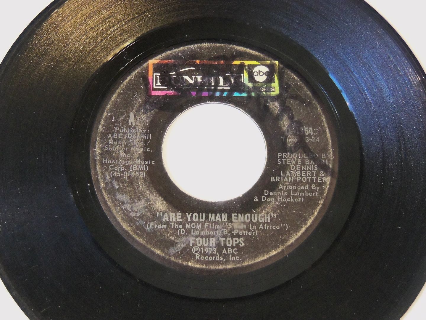 Are You Man Enough / Peace Of Mind - Four Tops