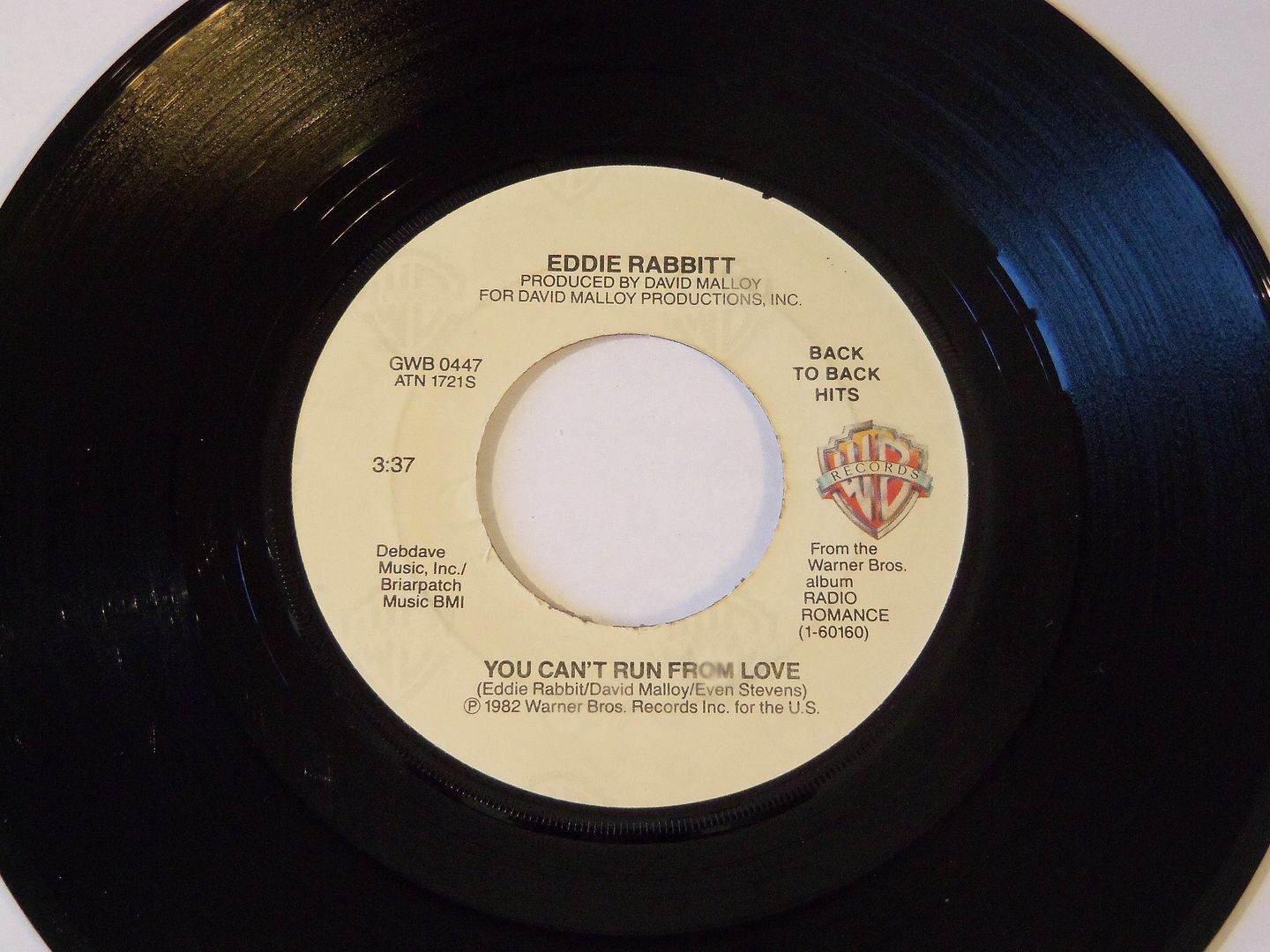 Eddie Rabbitt - You Can't Run From Love / You And I