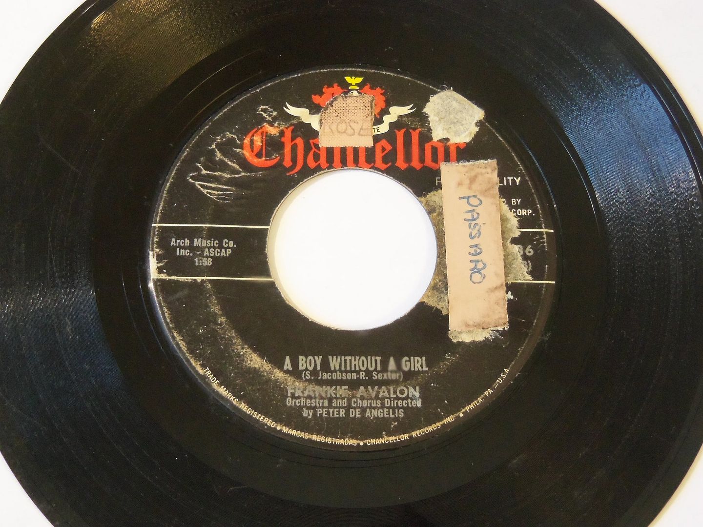 Bobby Sox To Stockings / A Boy Without A Girl - Frankie Avalon