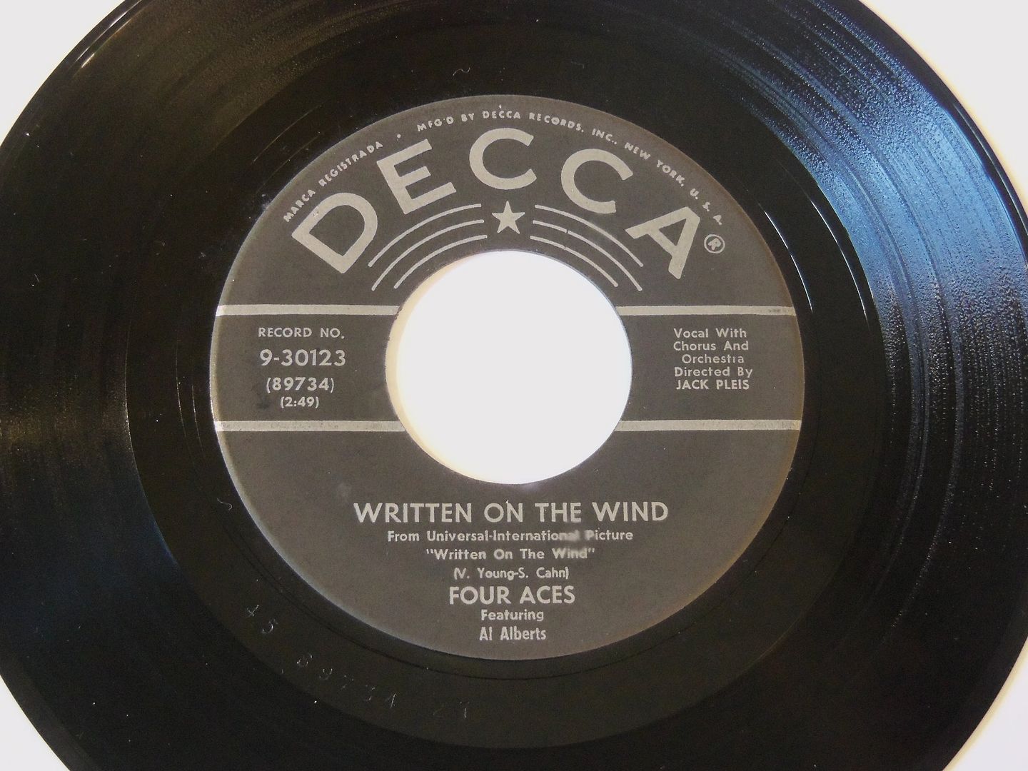 Four Aces - Someone To Love (seul Un Homme Peut Faire Ca / Written On The Wind)