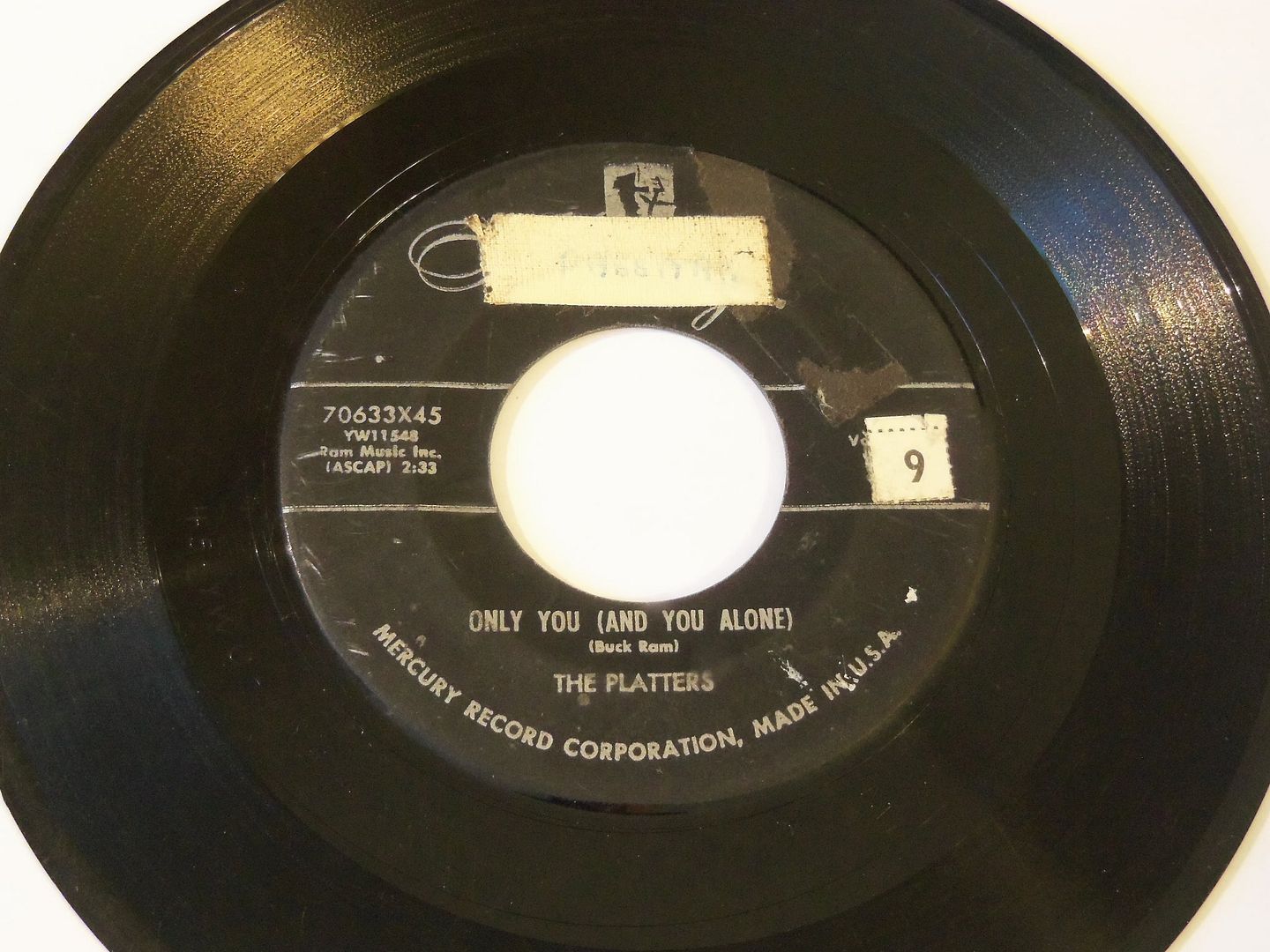 Platters - Only You (and You Alone / Bark, Battle And Ball)
