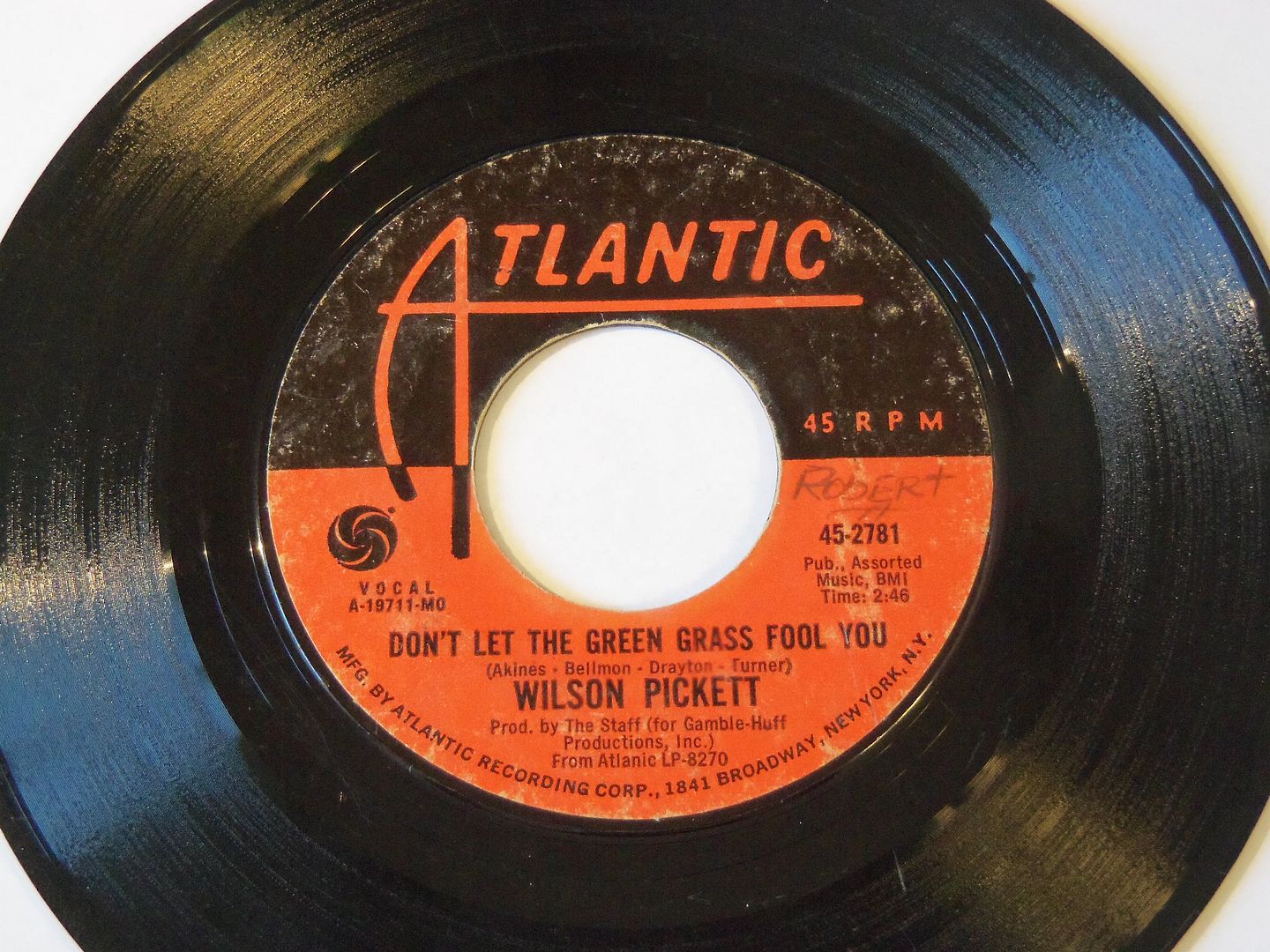 Wilson Pickett - Don't Let The Green Grass Foor You / Ain't No Doubt About It