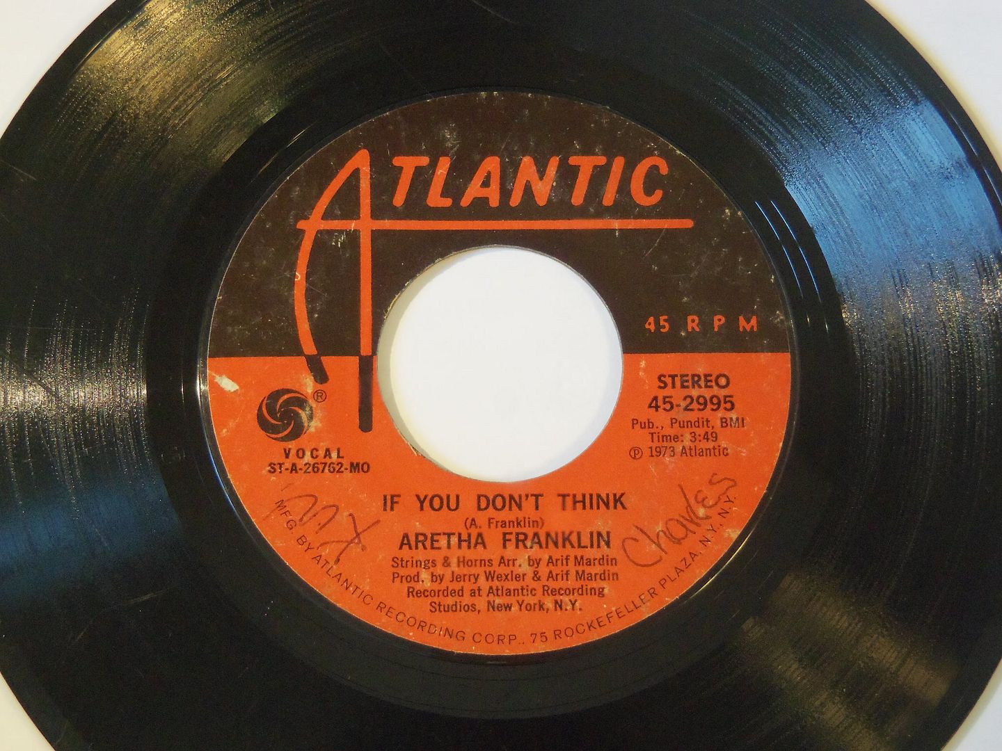 Aretha Franklin - If You Don't Think / Until You Come Back To Me (that's What I'm Gonna Do)