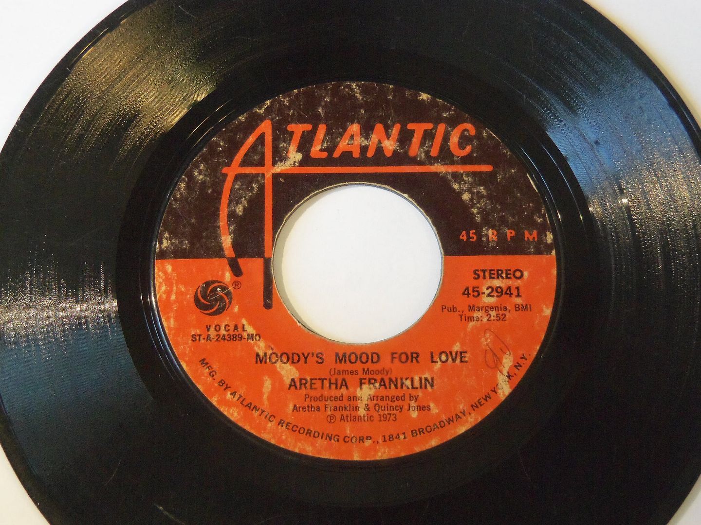 Master Of Eyes (the Deepness Of Your Eyes / Moody's Mood For Love) - Aretha Franklin