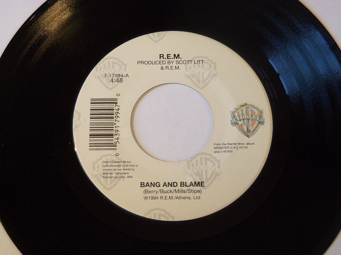 Bang And Blame / Same (instrumental) - R.E.M.