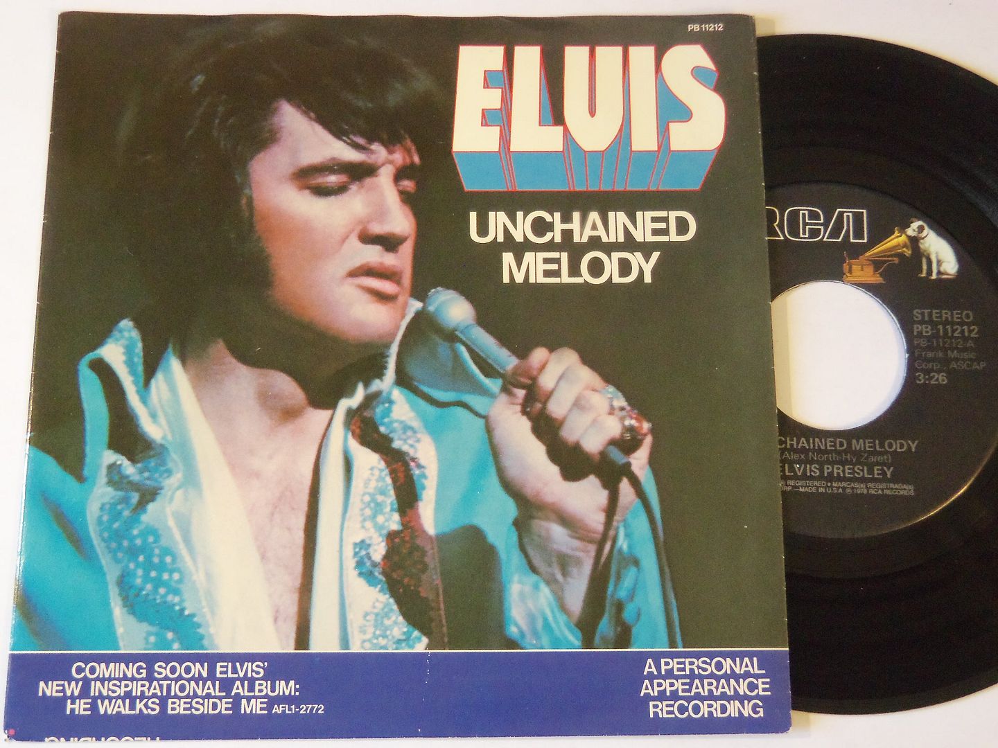 Elvis Presley - Unchained Melody / Softly, As I Leave You Vinyl