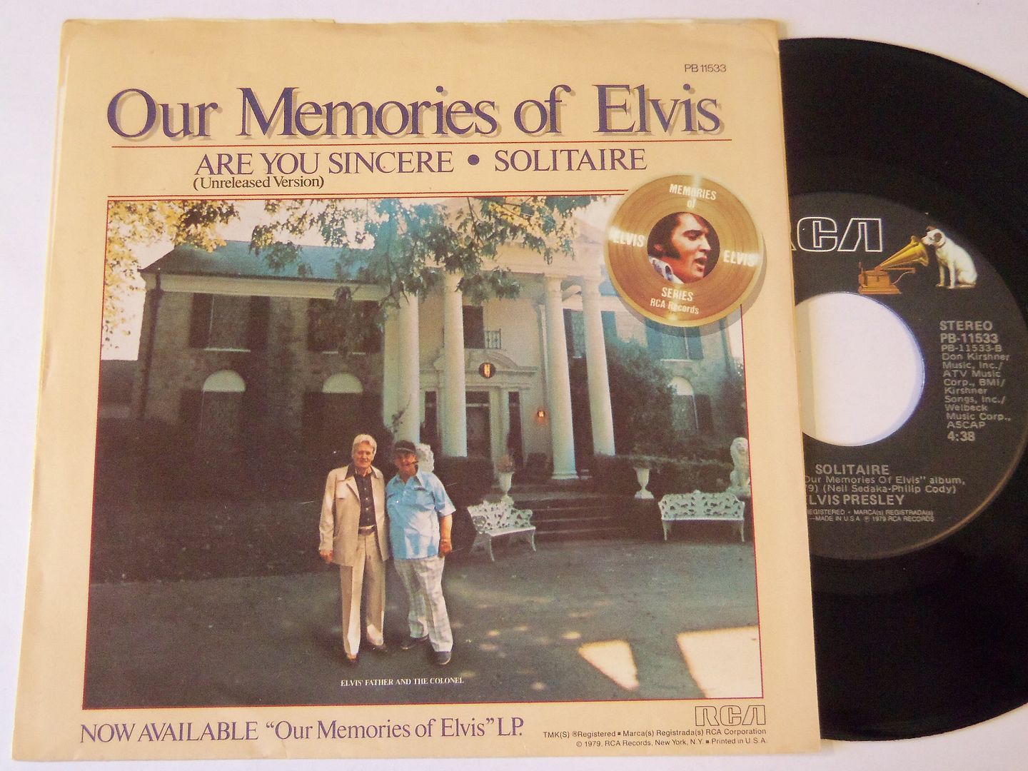 Are You Sincere / Solitare - Elvis Presley