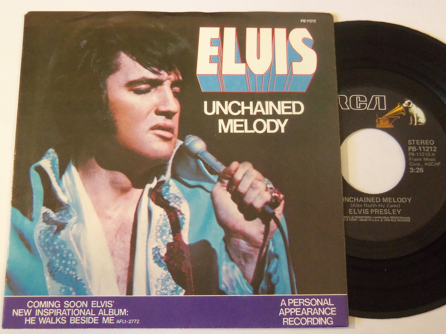 Elvis Presley Unchained Melody Records Lps Vinyl And Cds Musicstack 