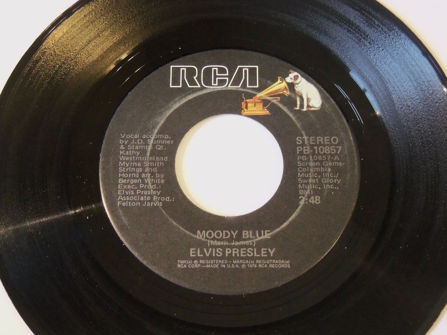 Elvis Presley - Moody Blue / She Thinks I Still Care